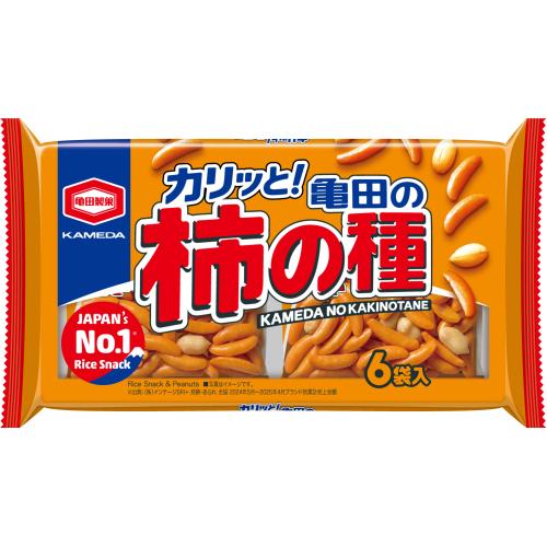 亀田製菓 亀田の柿の種 6袋詰×12個