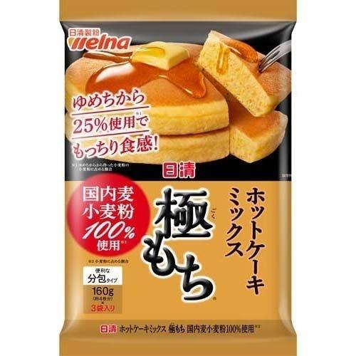 ホットケーキミックス 極もち 国内麦小麦粉100％使用 480g×6個