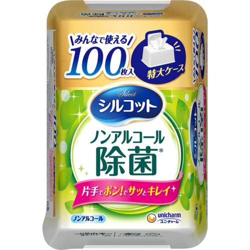 シルコット ノンアルコール除菌ウェットティッシュ本体大容量 100枚