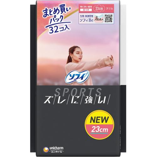 ソフィSPORTS230羽つき 32コ入