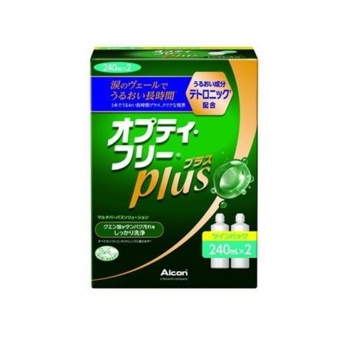 【医薬部外品】オプティフリープラス ツインパック 240ml×2