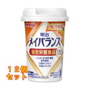 メイバランスフルーツオレ×12個の商品画像