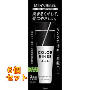 メンズビゲン カラーリンス トリプルプラス アッシュブラック 120g