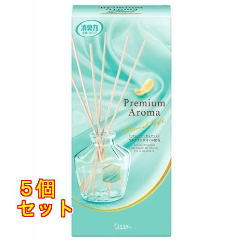 エステー お部屋の消臭力 プレミアムアロマ スティック エターナルギフト 本体 50mL×5個