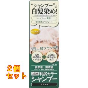 利尻カラーシャンプー ブラック ( 200ml )/ 利尻 ヘアカラー