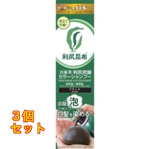 利尻 炭酸カラーシャンプー ブラック 180g : サンドラッグe-shop