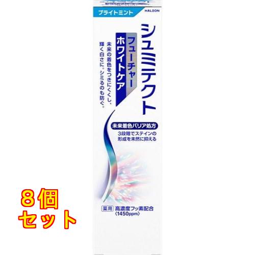 シュミテクト フューチャーホワイトケア ブライトミント 80g×8個