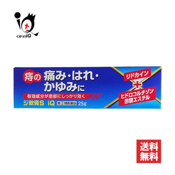 痔の薬 痔軟膏 ジ軟膏エースiQ 25g 指定第2類医薬品 中央製薬 痔疾用薬 痔の痛み・はれ・かゆ...