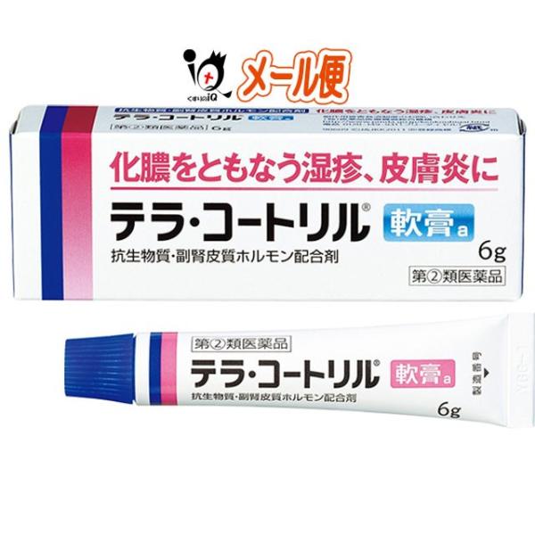 湿疹 皮膚炎治療薬 テラコートリル 軟膏a 6g 指定第2類医薬品 ジョンソン・エンド・ジョンソン