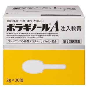 【第(2)類医薬品】天藤製薬 ボラギノールA注入軟膏 2g×30個｜kusurino-wakaba