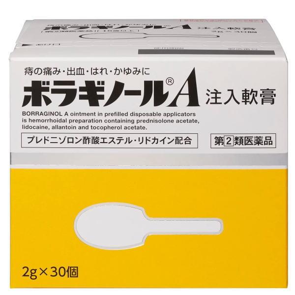 【第(2)類医薬品】天藤製薬 ボラギノールA注入軟膏 2g×30個