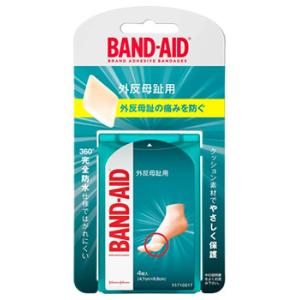 ジョンソンエンドジョンソン バンドエイド 外反母趾用 レギュラーサイズ (4枚) 保護パッド