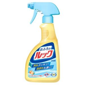 ライオン おふろのルック 本体 スプレー (400mL) 浴室用合成洗剤｜kusurinofukutaro