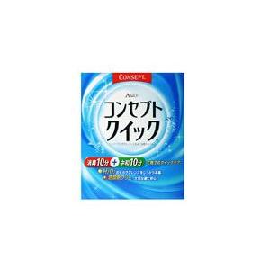 AMO　コンセプトクイック　ソフトコンタクトレンズ用　消毒液(240ｍｌ)＋中和液(15ｍｌ×30本...