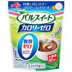 大正製薬 リビタ パルスイート カロリーゼロ (1.8g×80本) スティック 低カロリー甘味料　※軽減税率対象商品｜kusurinofukutaro