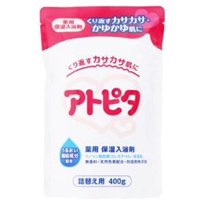 丹平製薬 アトピタ 薬用 保湿入浴剤 つめかえ用 (400g) 詰め替え用 ベビー スキンケア　【医...