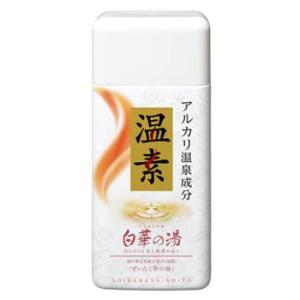 アース製薬　温素　白華の湯　ぜいたく華の湯　約15回分　(600g)　【医薬部外品】｜kusurinofukutaro