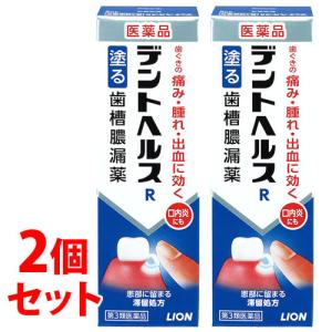 【第3類医薬品】《セット販売》　ライオンデントヘルスR(40g)×2個セット歯肉炎・歯槽膿漏薬　送料無料｜くすりの福太郎