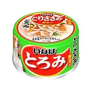 いなばペットフード　とろみ　とりささみ・野菜入り　D-70　(80g)　ドッグフード　ウェット　国産｜kusurinofukutaro