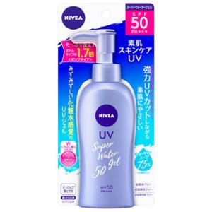 花王 ニベアUV スーパーウォータージェル SPF50 PA+++ ポンプタイプ (140g) 日焼...