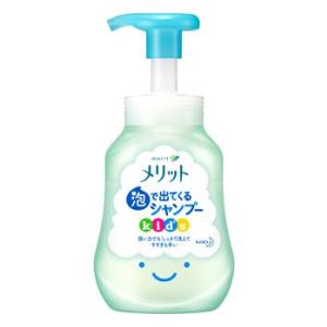 花王　メリット　泡で出てくるシャンプー　キッズ　ポンプ　(300mL)｜kusurinofukutaro