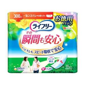 ライフリー ユニチャーム ライフリー その瞬間も安心 300cc 34cm (18枚 