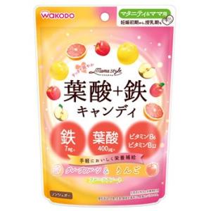 和光堂　ママスタイル　葉酸＋鉄キャンディ　(78g)　マタニティ＆ママ用　※軽減税率対象商品