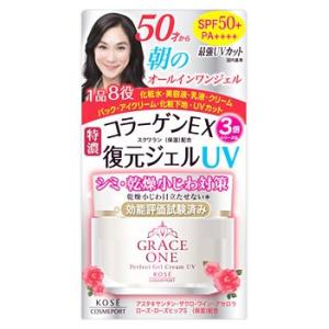 コーセー　グレイスワン　濃潤リペアジェルUV　SPF50+　PA++++　(100g)　オールインワンジェル｜kusurinofukutaro