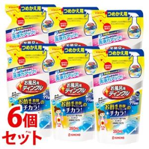 《セット販売》　金鳥 KINCHO キンチョウ お風呂用 ティンクル すすぎ節水タイプW つめかえ用 (350mL)×6個セット 詰め替え用｜kusurinofukutaro