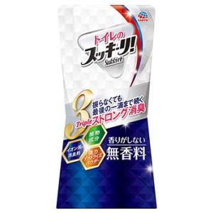 アース製薬 トイレのスッキーリ！ 無香料 (400mL) トイレ用 消臭・脱臭 Sukki-ri!｜kusurinofukutaro