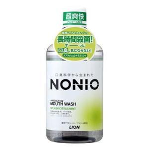 ライオン　NONIO　ノニオ　マウスウォッシュ　スプラッシュシトラスミント　(600mL)　薬用マウ...