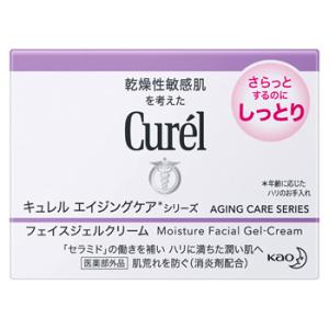 花王 キュレル エイジングケアシリーズ フェイスジェルクリーム しっとり (40g) フェイスクリーム curel 医薬部外品｜kusurinofukutaro