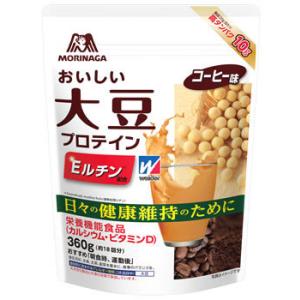 森永製菓 ウイダー おいしい大豆 プロテイン コーヒー味 (360g) 約18回分 プロテインパウダ...