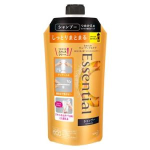 花王　エッセンシャル　しっとりまとまる　シャンプー　つめかえ用　(340mL)　詰め替え用｜kusurinofukutaro