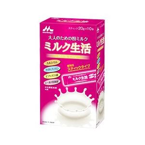 森永乳業 大人のための粉ミルク ミルク生活 300g＊12個 森永乳業 大人のための粉ミルク ミルク生活プラス 約15回分 (300g