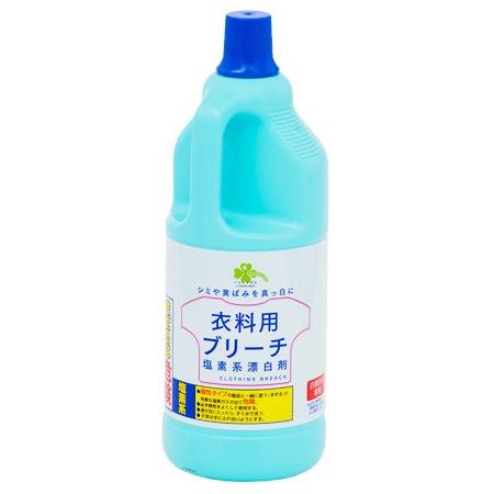 くらしリズム 衣類用ブリーチ 塩素系漂白剤 (1500mL) 白物衣料専用