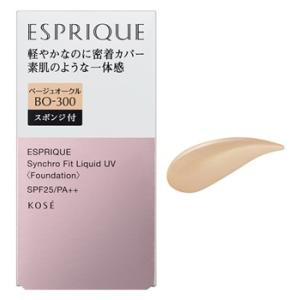 コーセー エスプリーク シンクロフィット リキッド UV BO-300 ベージュオークル (30g) SPF25 PA++ リキッドファンデーション ESPRIQUE｜kusurinofukutaro