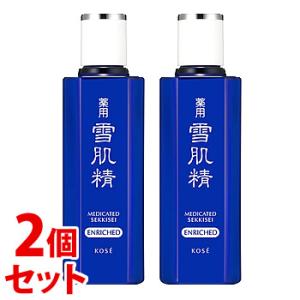 《セット販売》　コーセー 薬用 雪肌精 エンリッチ (200mL)×2個セット 化粧水 SEKKISEI　医薬部外品｜kusurinofukutaro