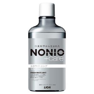 ライオン NONIO ノニオ プラス ホワイトニング デンタルリンス (600mL) 薬用 液体歯磨...