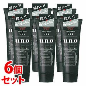 《セット販売》　ファイントゥデイ uno ウーノ スーパーハードジェル (180g)×6個セット ス...