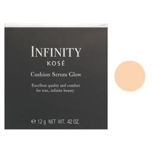 コーセー インフィニティ クッション セラム グロウ レフィル OC-410 オークル (12g) SPF40 PA+++ ファンデーション INFINITY