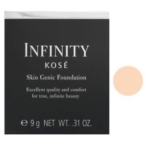 コーセー インフィニティ スキンジェニック ファンデーション レフィル PO-205 ピンクオークル (9g) SPF22 PA++ INFINITY パウダーファンデーション｜kusurinofukutaro