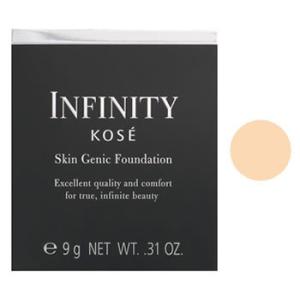 コーセー インフィニティ スキンジェニック ファンデーション レフィル OC-405 オークル (9g) SPF22 PA++ INFINITY パウダーファンデーション｜kusurinofukutaro