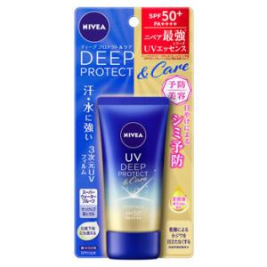 花王 ニベアUV ディープ プロテクト＆ケア エッセンス (50g) SPF50+ PA++++ 日焼け止め 顔・からだ用