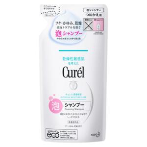 花王 キュレル 泡シャンプー つめかえ用 (380mL) 詰め替え用　医薬部外品｜kusurinofukutaro