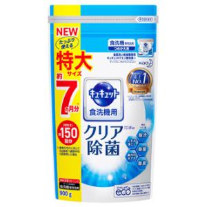 花王 食洗機用 キュキュット クエン酸効果 特大サイズ つめかえ用 (900g) 詰め替え用 食洗機専用洗剤 食器洗い乾燥機専用