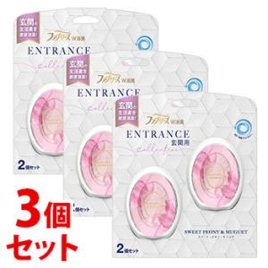 《セット販売》　P&G ファブリーズ W消臭 玄関用 消臭剤 スイート・ピオニー＆ミュゲ (7mL×2個)×3個セット 置き型 消臭芳香剤　P＆G｜kusurinofukutaro