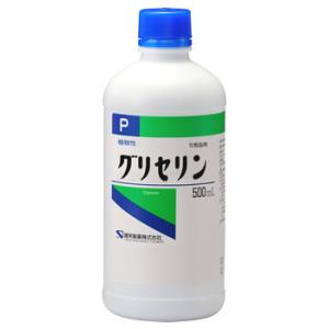 健栄薬品 グリセリンP「ケンエー」 (500mL) 植物性 化粧品用 グリセリン