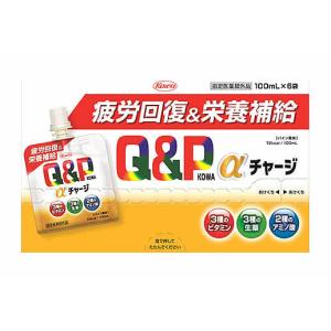 興和 キューピーコーワαチャージ (100mL×6袋) キューピーコーワ 疲労回復　【指定医薬部外品】｜kusurinofukutaro