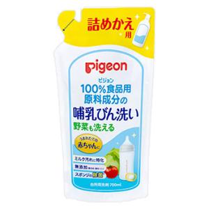 ピジョン 哺乳びん洗い つめかえ用 (700mL) 詰め替え用 ベビー用食器洗剤 台所用洗剤